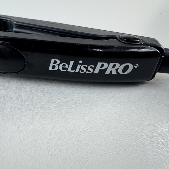 BeLissPRO Mini Hair Straightener Flat Iron‎ Travel Styling Tool Portable Black - Picture 2 of 8